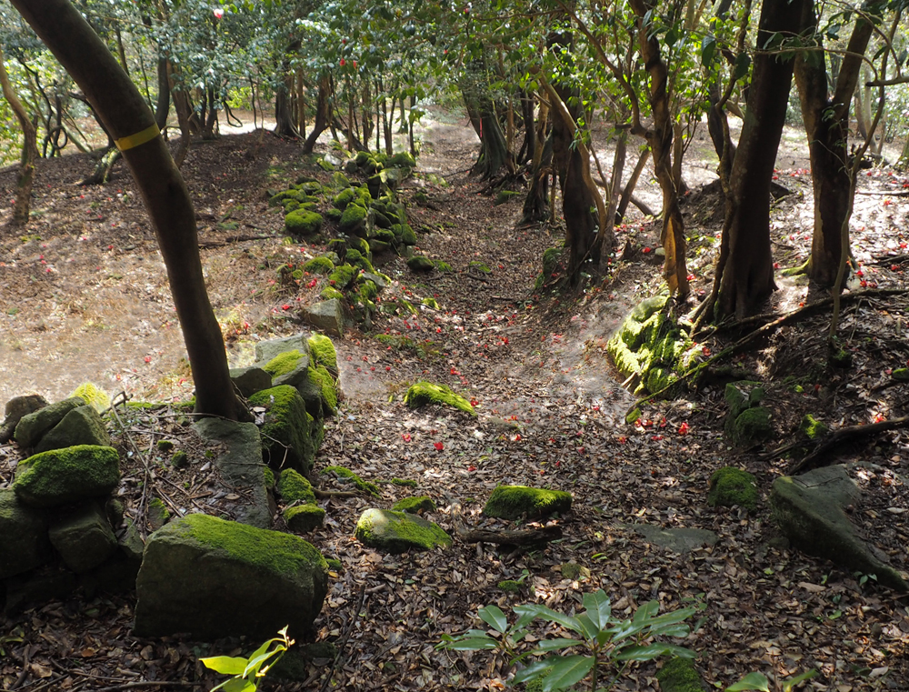 長法寺坊院石垣