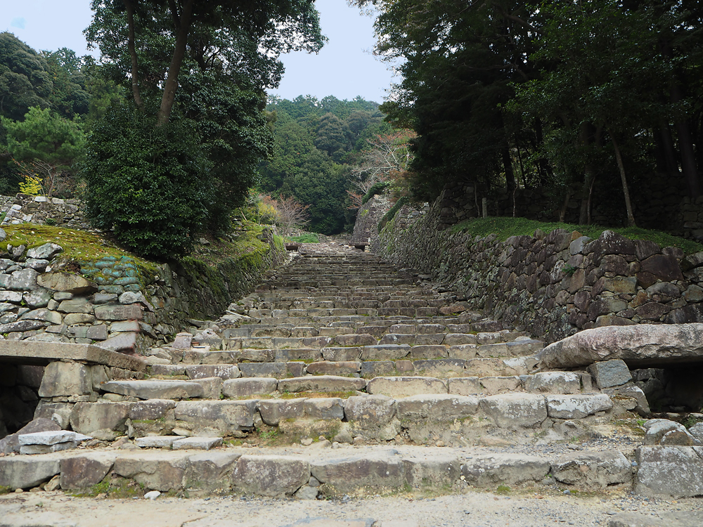 安土城大手道