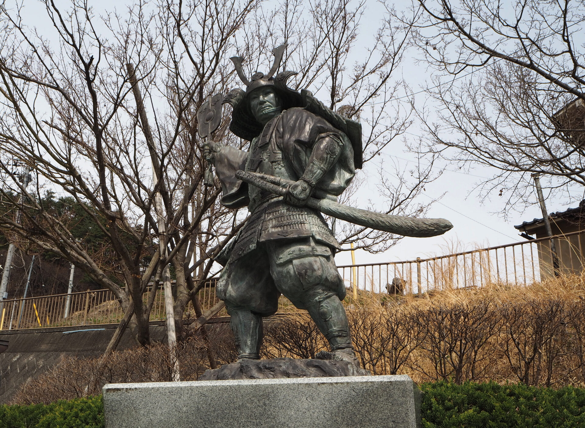 武田勝頼公之像