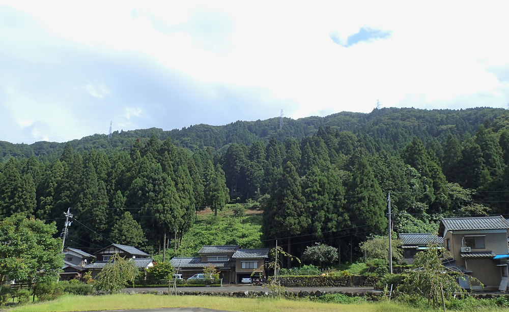 馬出遠景