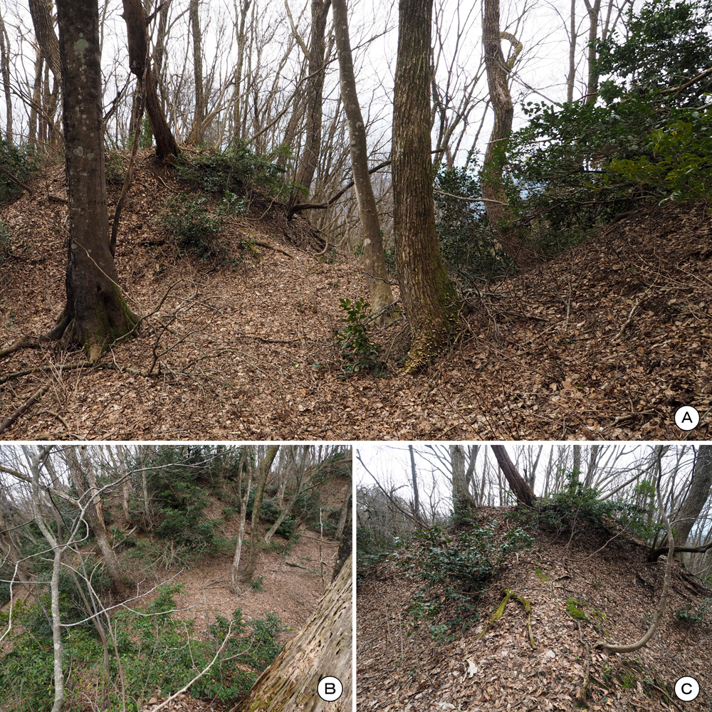 一乗谷城 堀切i