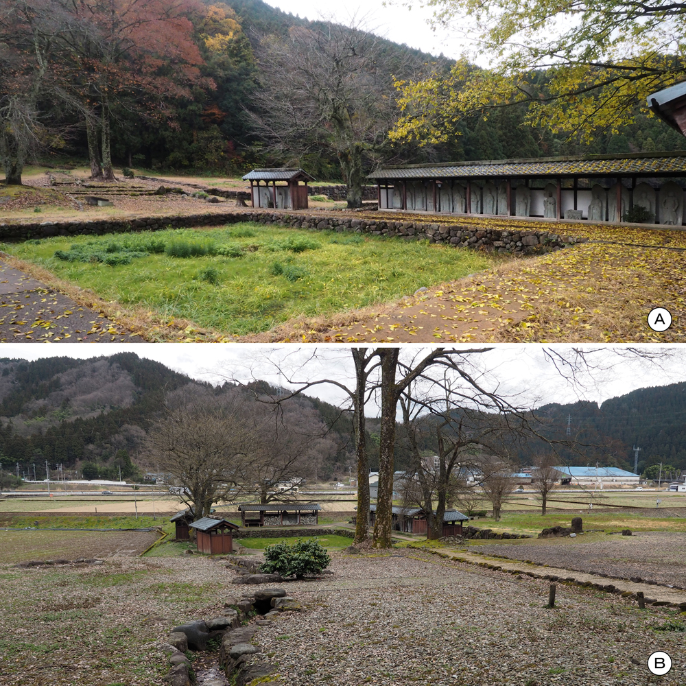 西山光照寺 参道・石段
