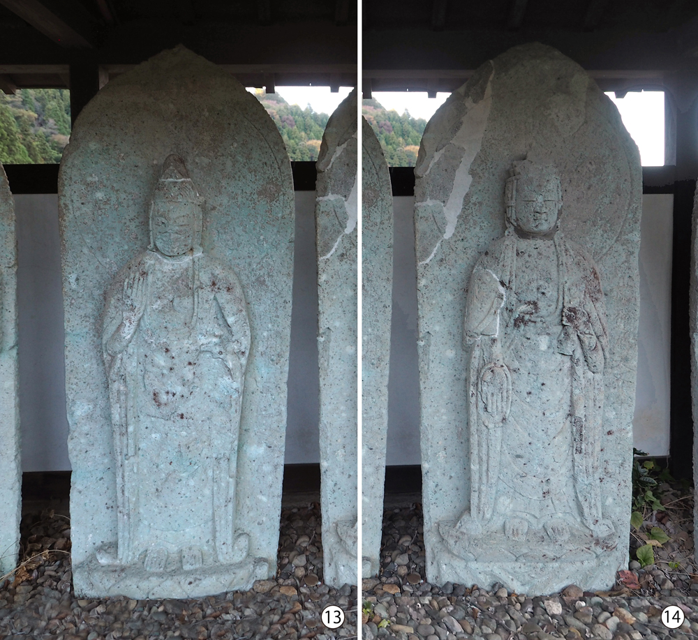 観音(No.13)、観音(No.14)