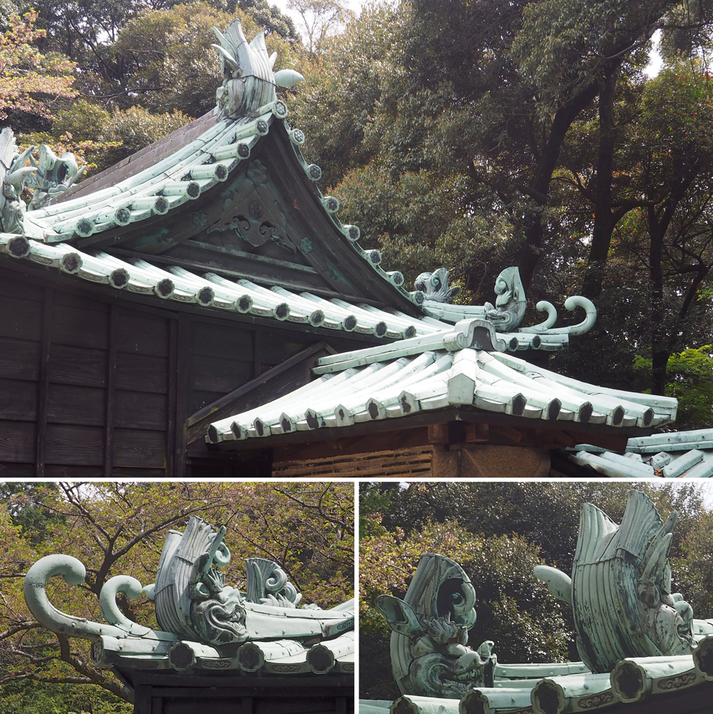 源敬公廟竜の門部分