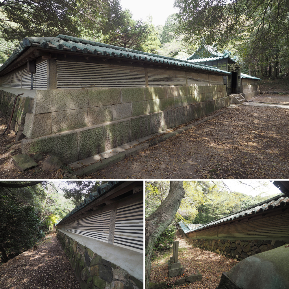 源敬公廟築地塀