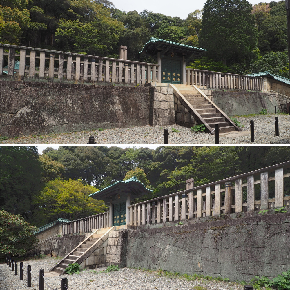 源敬公廟源敬公墓前唐門