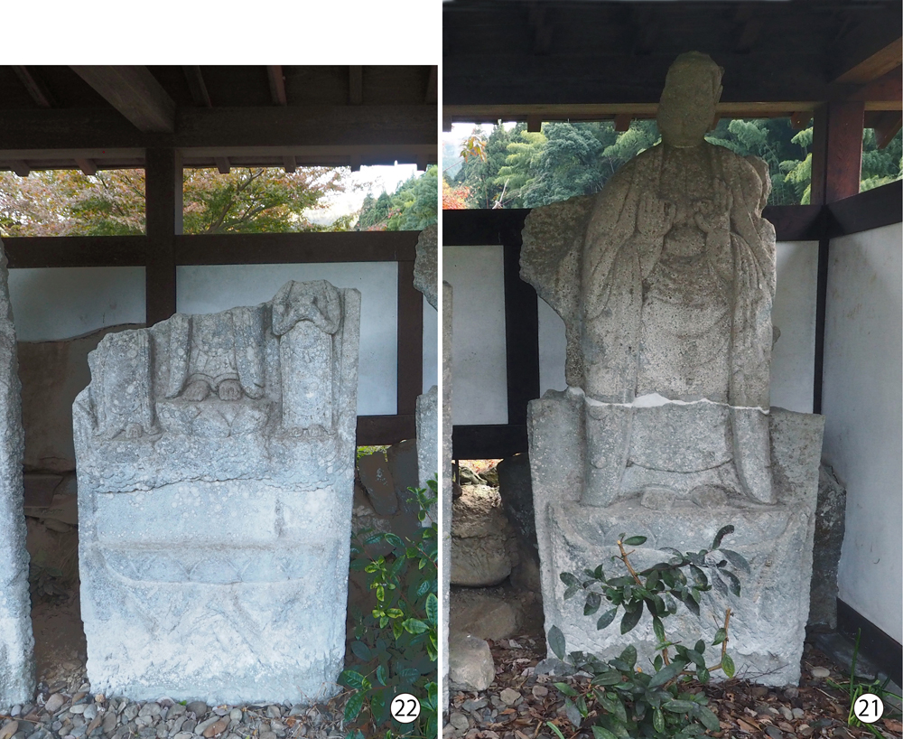 阿弥陀三尊(No.22)、阿弥陀(No.21)