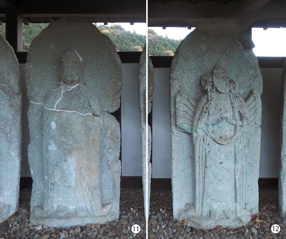 十一面観音(No.11)、千手観音(No.12)
