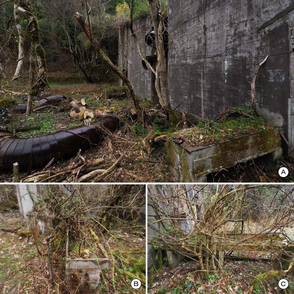 第三海軍火薬廠砲熕谷手洗い場