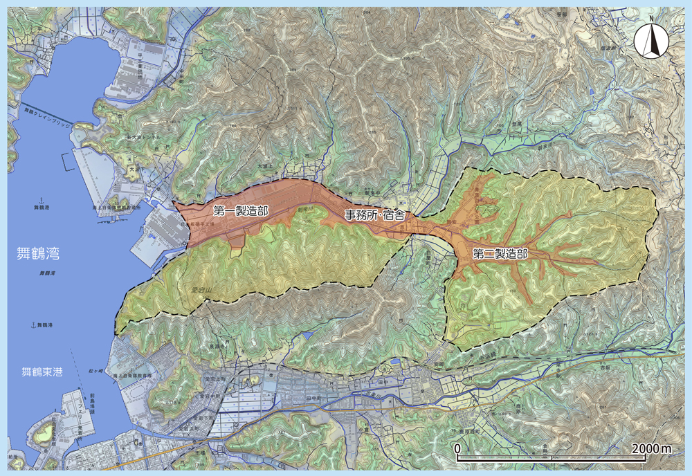 第三海軍火薬廠全体図