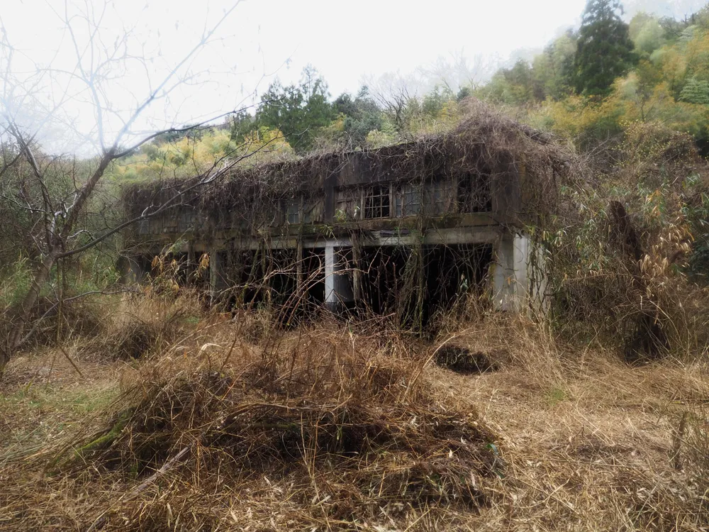 第三海軍火薬廠砲熕谷北区 付属東棟