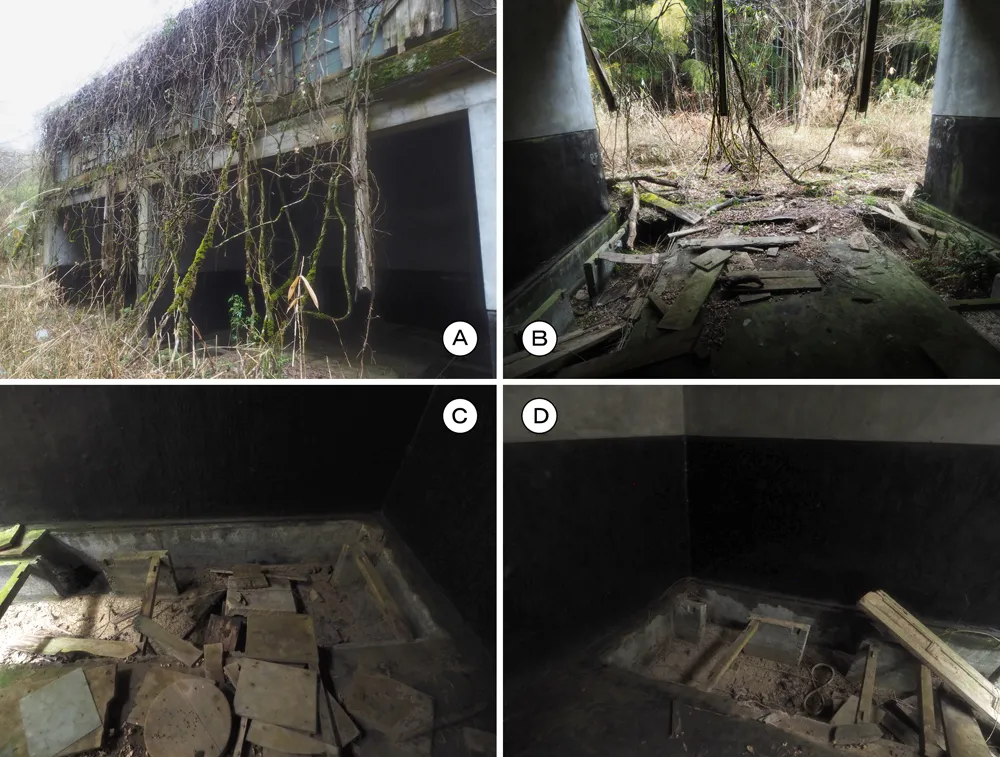 第三海軍火薬廠砲熕谷北区 付属東棟工房