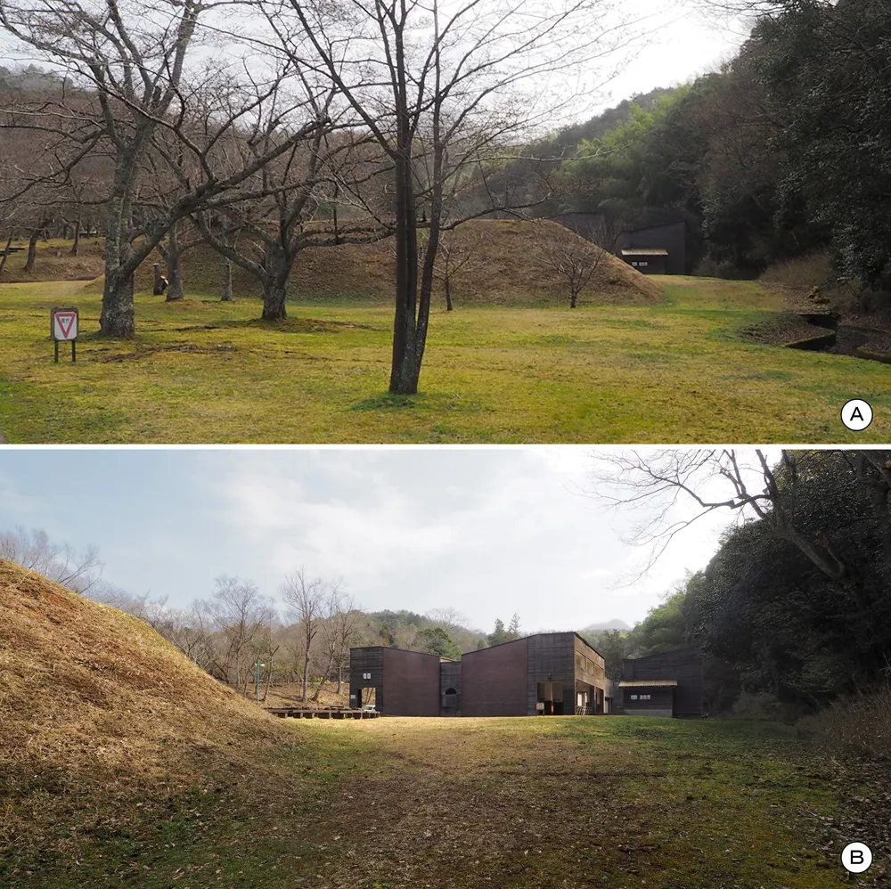 第三海軍火薬廠空水谷空水炸薬成形工場･土塁