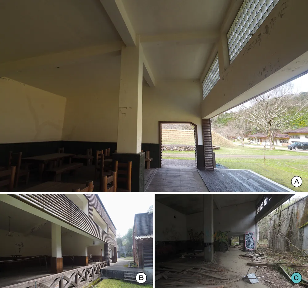 第三海軍火薬廠空水谷西区 空水炸薬成形工場大部屋