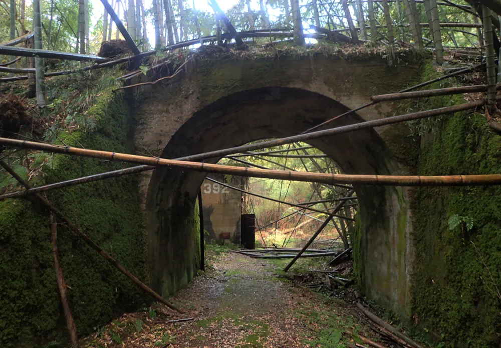 第三海軍火薬廠砲熕谷土塁D隧道