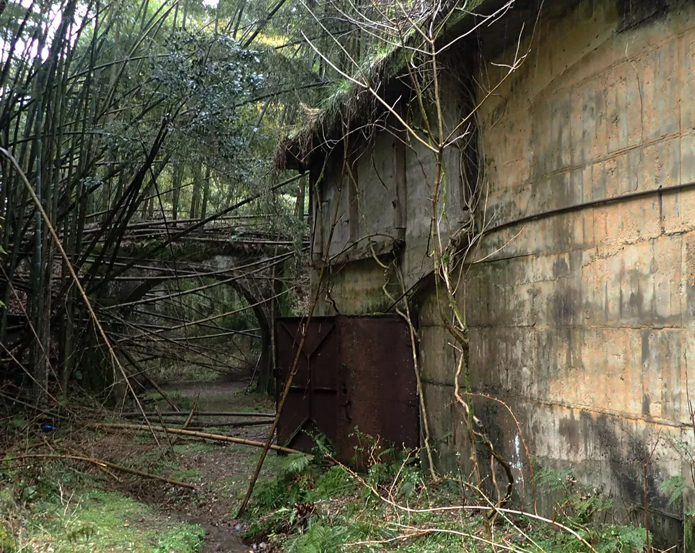 第三海軍火薬廠砲熕谷土塁D隧道・爆薬庫