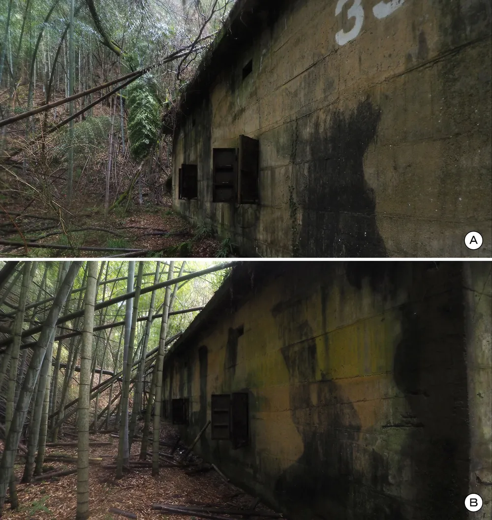 第三海軍火薬廠砲熕谷爆薬庫