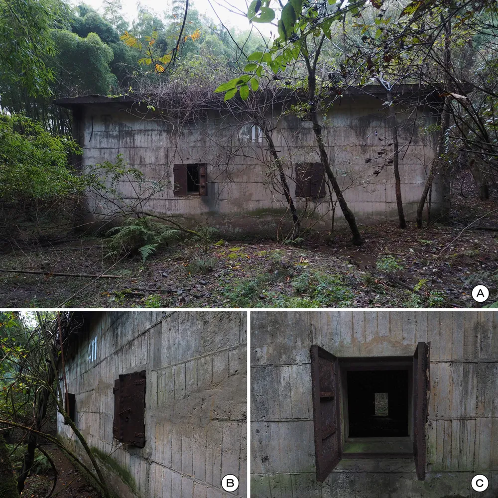 第三海軍火薬廠検査場地区 爆薬庫