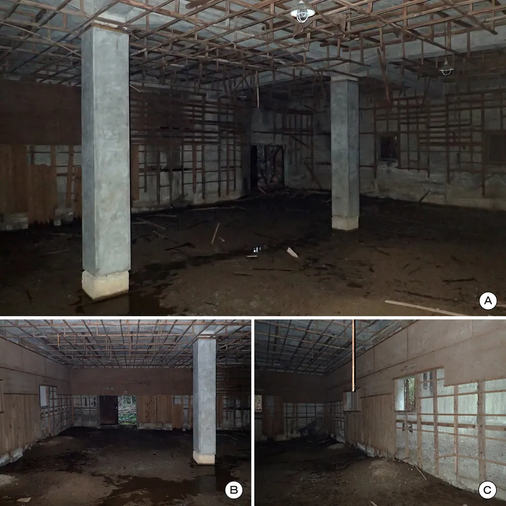 第三海軍火薬廠検査場地区 爆薬庫