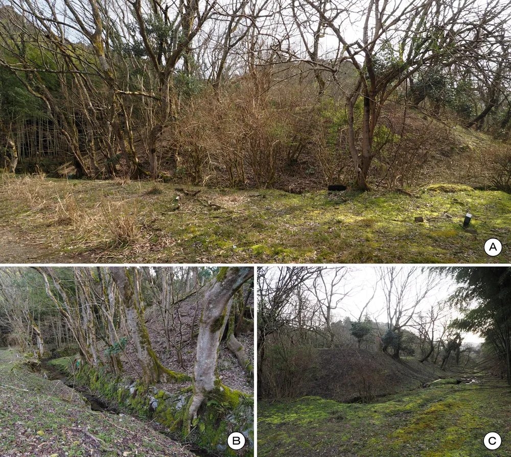 第三海軍火薬廠乾燥谷盛土