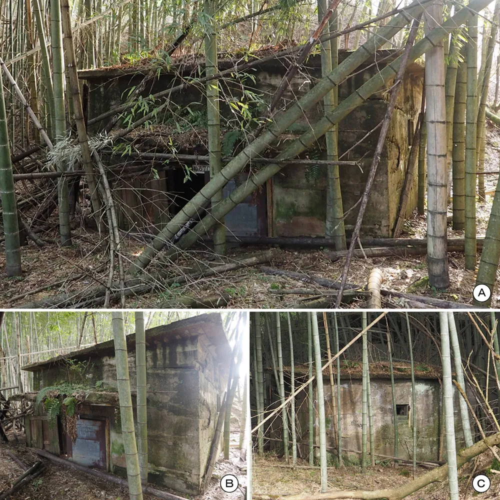 乾燥谷2区 爆薬乾燥場付属建物