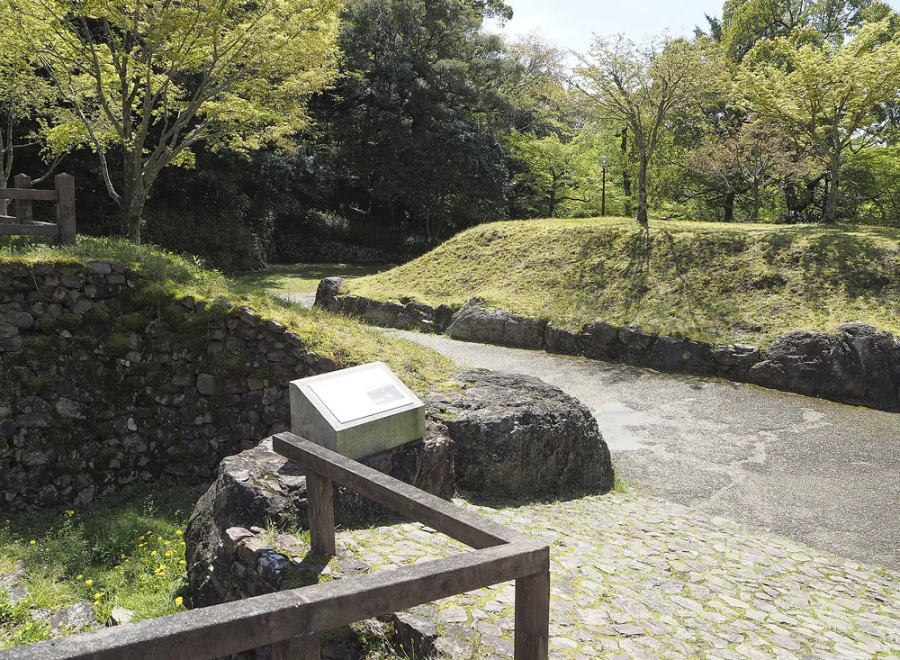岐阜城 千畳敷(居館)虎口