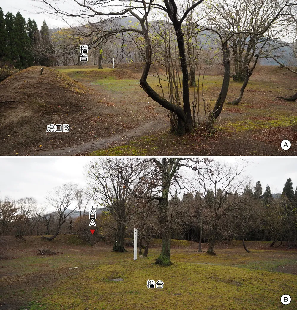 玄蕃尾城曲輪Ⅰ(主郭)全景