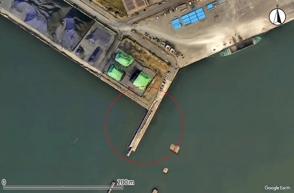 軍鑑防波堤駆逐艦柳現況