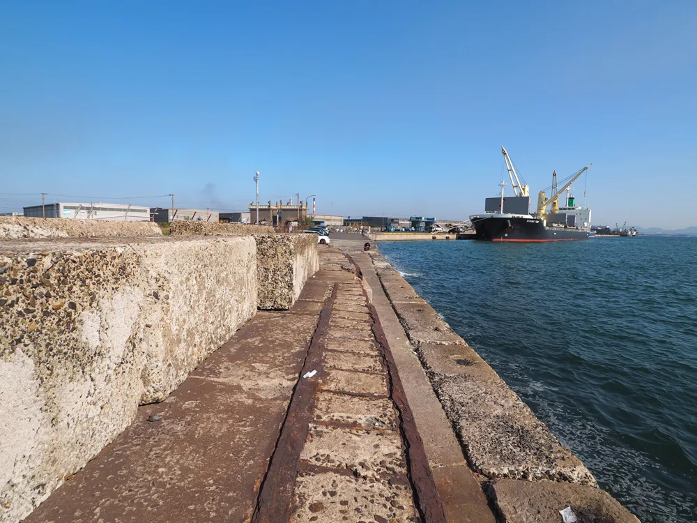 軍鑑防波堤駆逐艦柳船腹