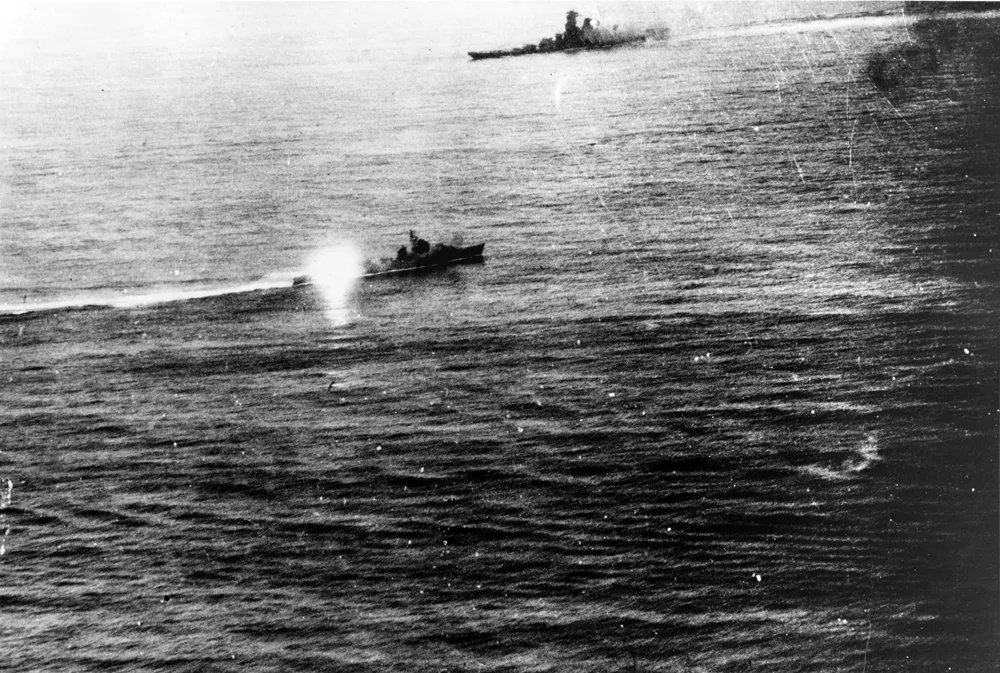 坊ノ岬沖海戦大和と冬月