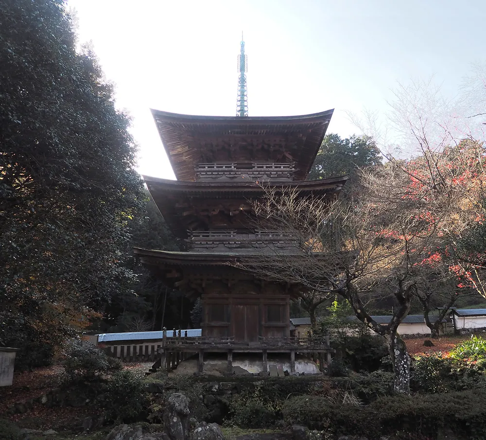 清瀧寺徳源院三重塔