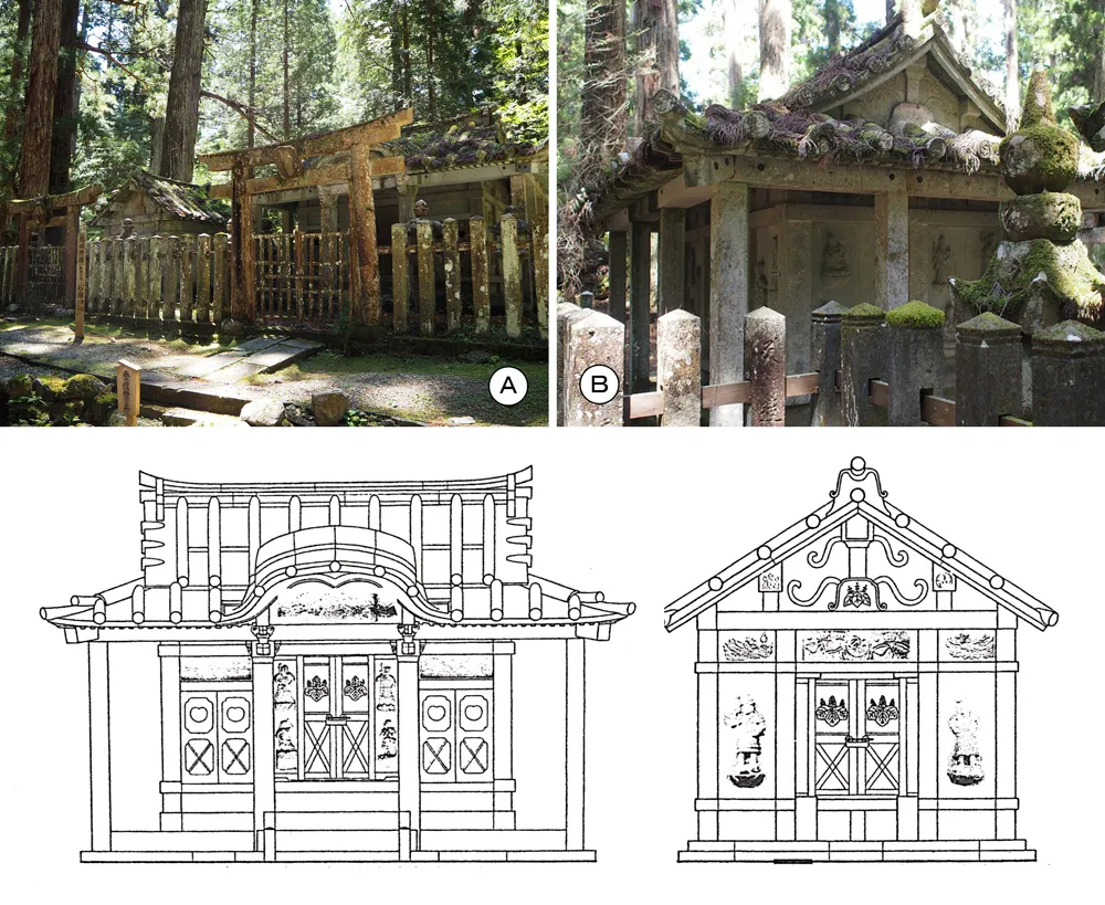 高野山奧之院 結城秀康・長勝院 石廟