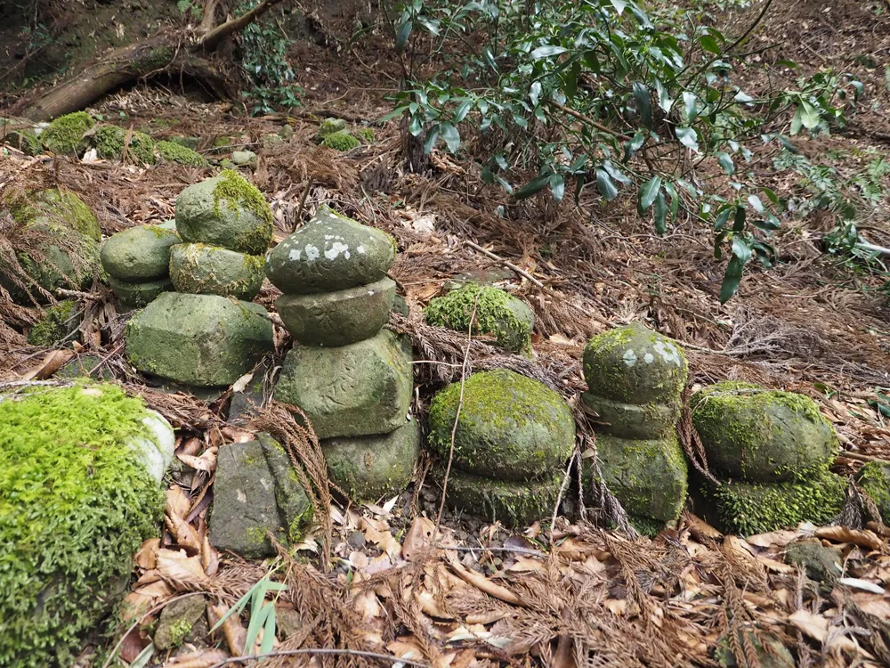西山光照寺一石五輪塔