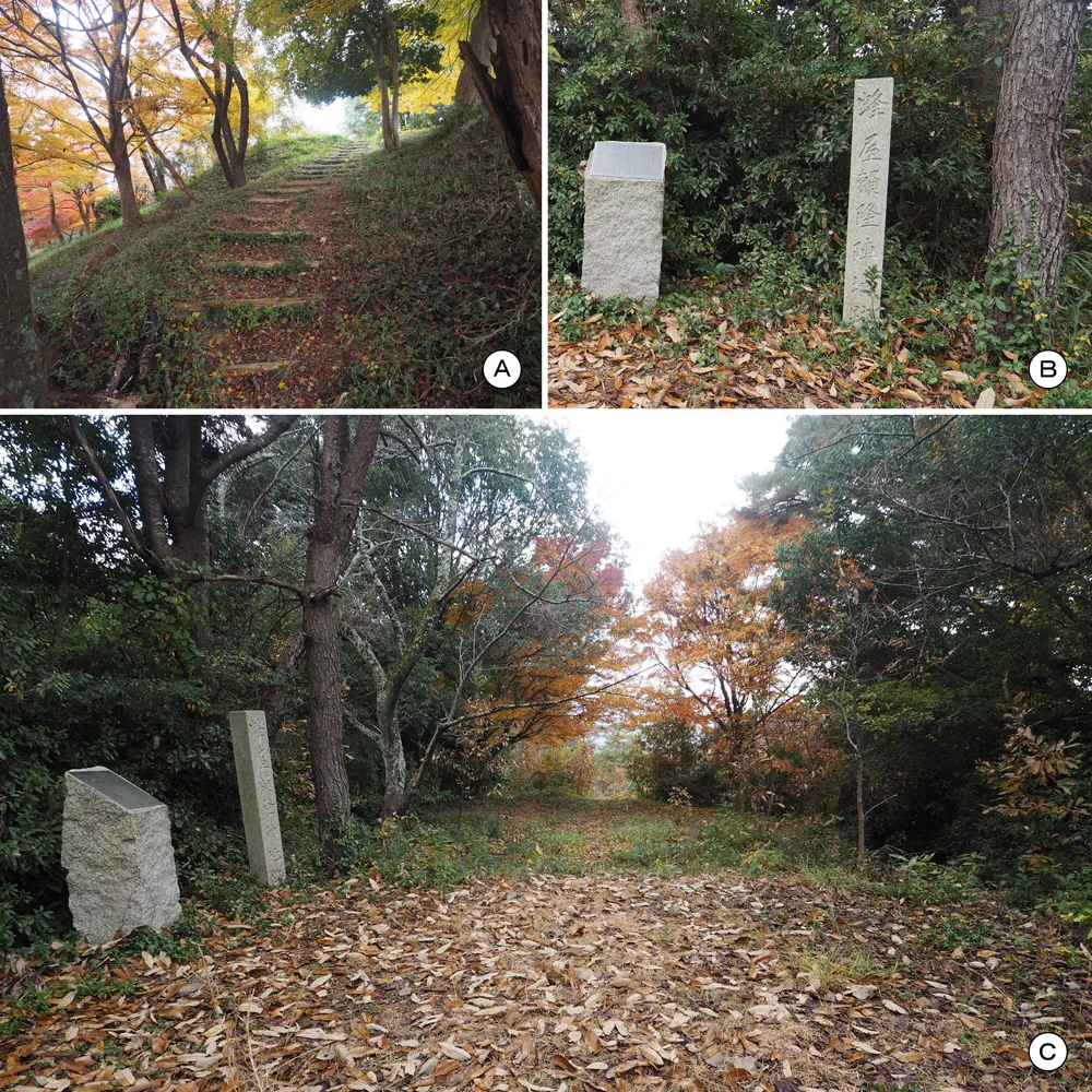 伝蜂屋頼隆陣跡