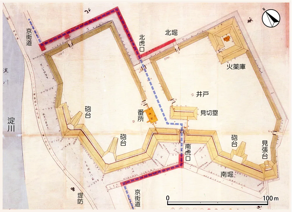 楠葉台場全体図