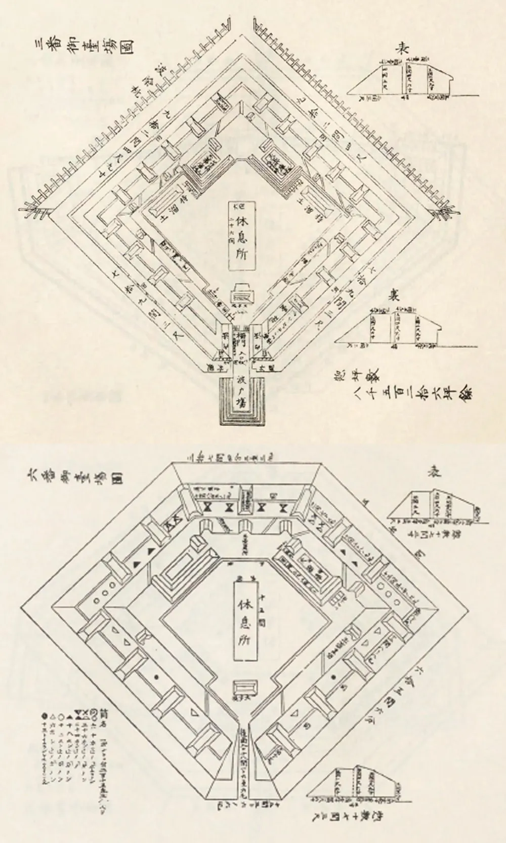 勝海舟陸軍歴史図面