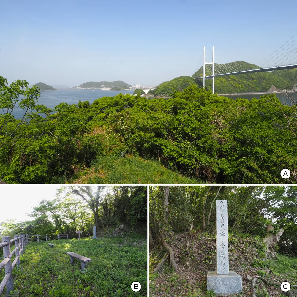 魚見岳台場 三ノ増台場